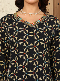 W Women Ethnic Motifs Flared Sleeves Thread Work Kurta