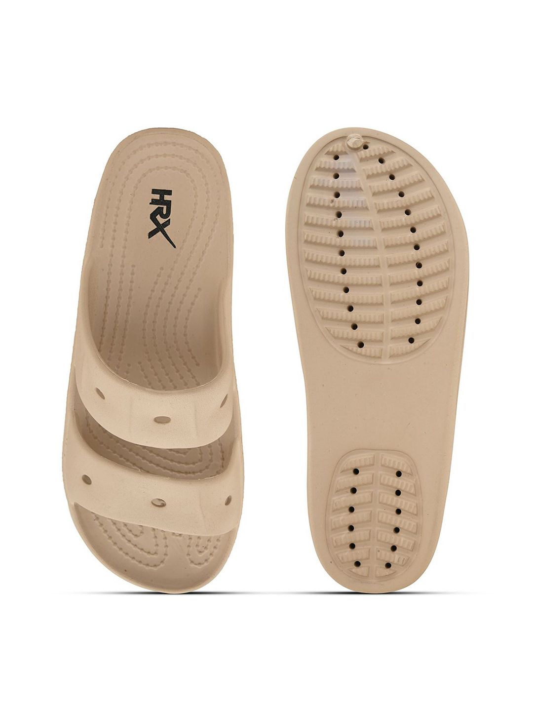 HRX by Hrithik Roshan Women Self Design Sliders