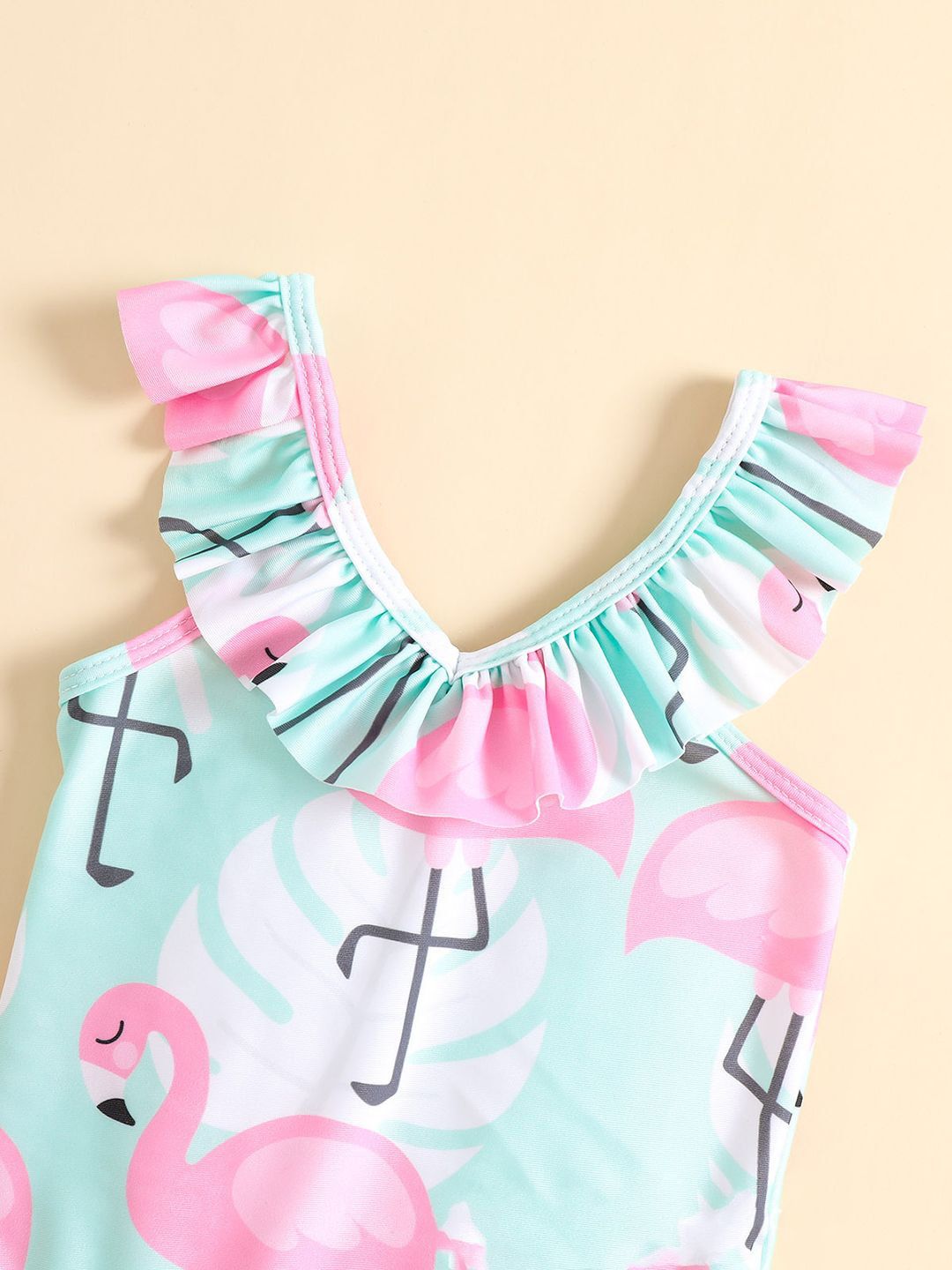 YK Infant Girls Printed Sleeveless Bodysuit