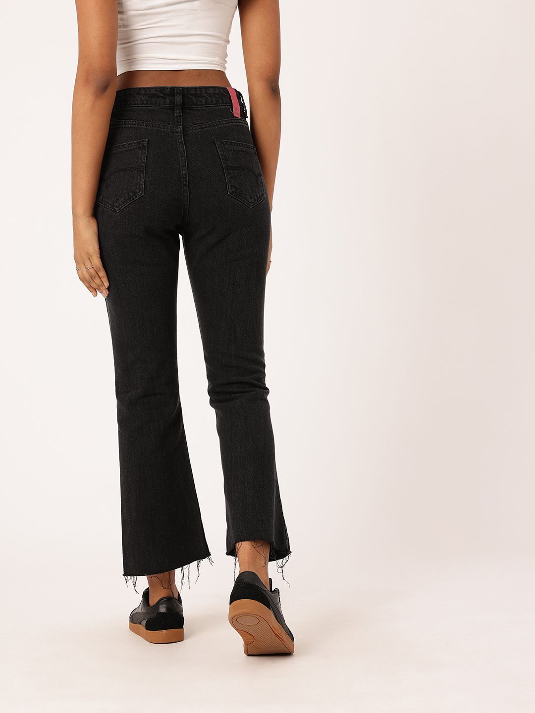 DressBerry Women Urban Timeless Slim Flared Jeans