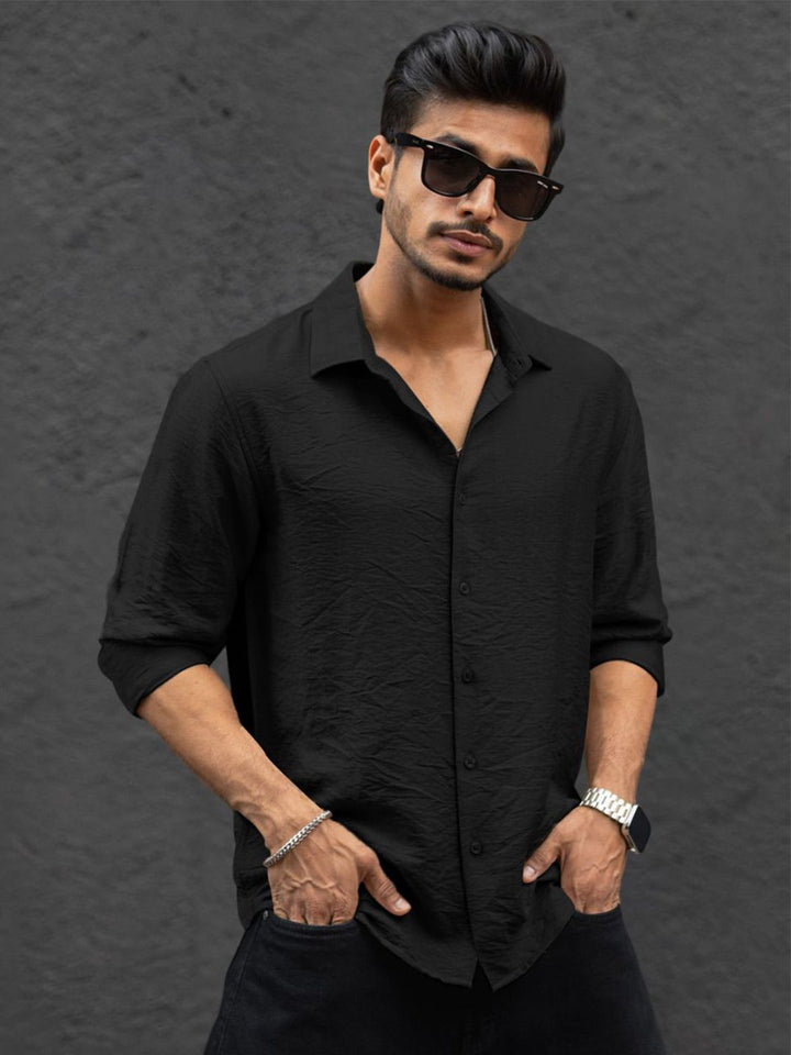 Powerlook Men Solid Regular Fit Casual Shirt