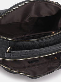 DressBerry Textured Structured Handheld Bag