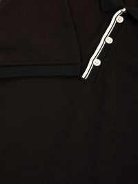 Thomas Scott Men Solid Polo Collar Cotton T-shirt