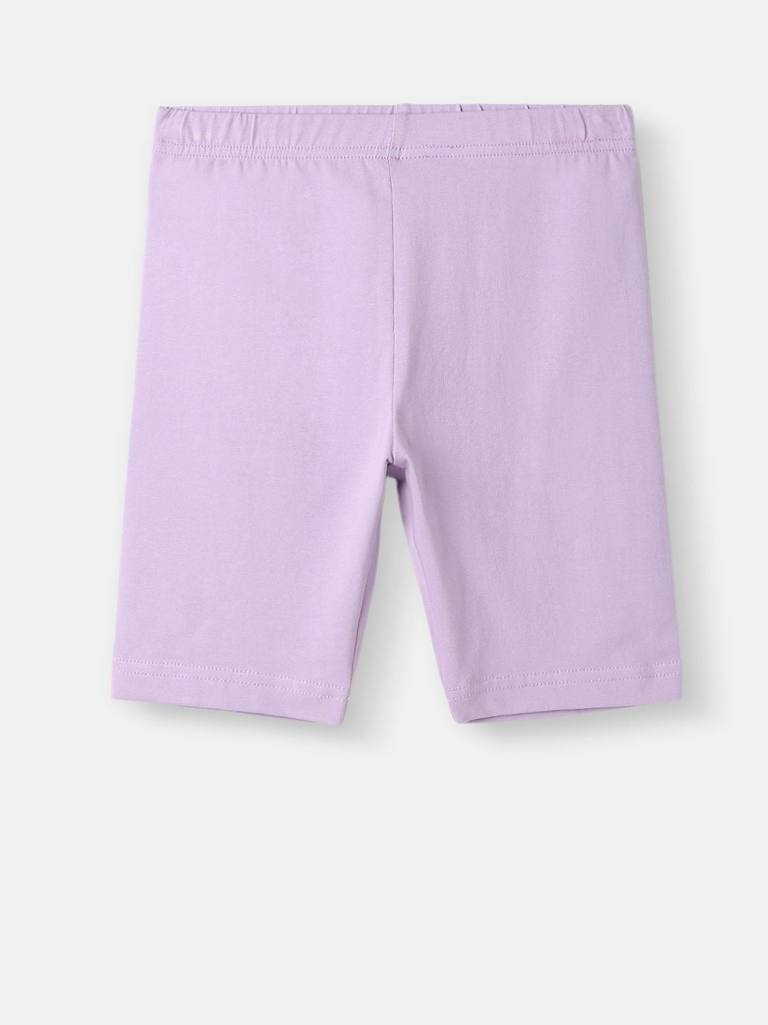 Nauti Nati Girls Frozen Printed Pure Cotton Top With Shorts