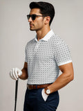 ADRO Men White Cotton Tshirts