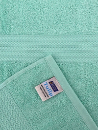 BOMBAY DYEING Green 4 Piece Pure Cotton 450 GSM Towel Set