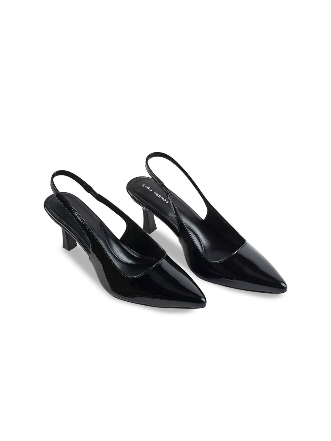 Lino Perros Kitten Pumps with Buckles