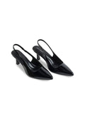 Lino Perros Kitten Pumps with Buckles