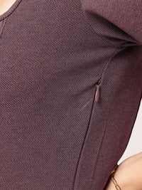 DressBerry Midnight Mystique Puff Sleeve Bodycon Mini Dress