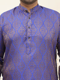 SOJANYA PLUS Plus Size Woven Design Kurta with Pyjama
