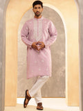 Anouk Men Floral Embroidered Regular Thread Work Kurta with Pyjamas