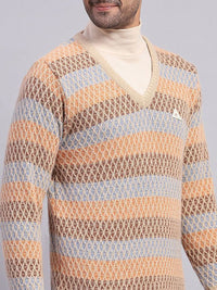 Monte Carlo Men Self Design Pullover