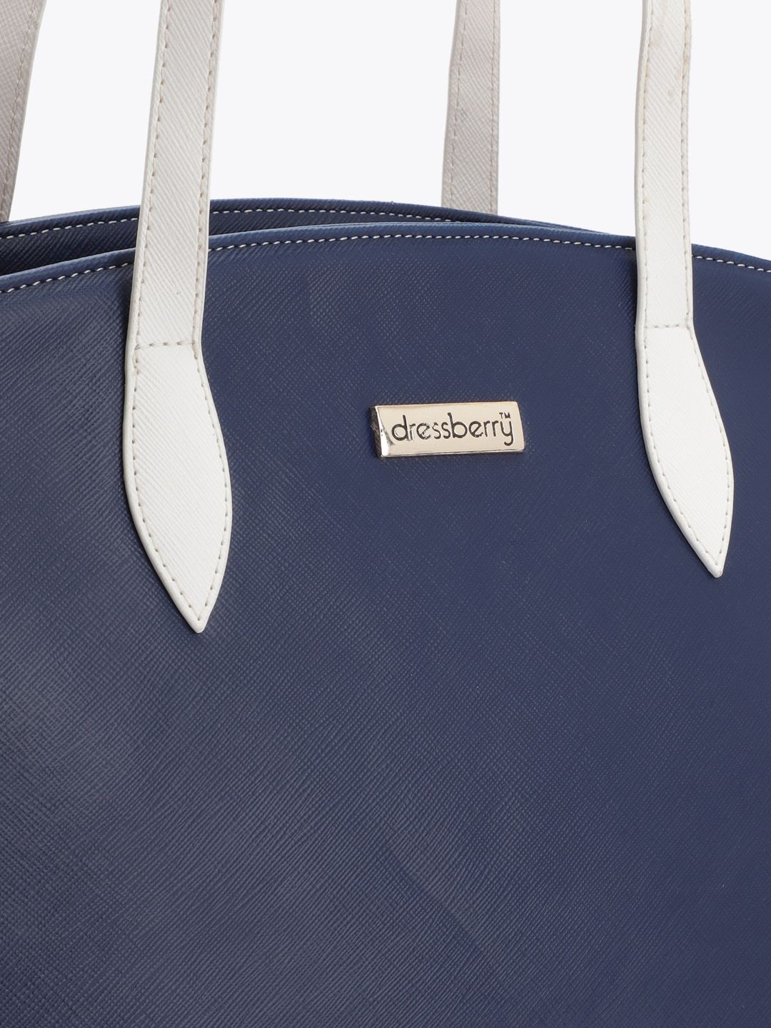 DressBerry Colourblocked Structured Shoulder Bag