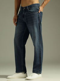 DENNISON Men Baggy Fit Light Faded jeans