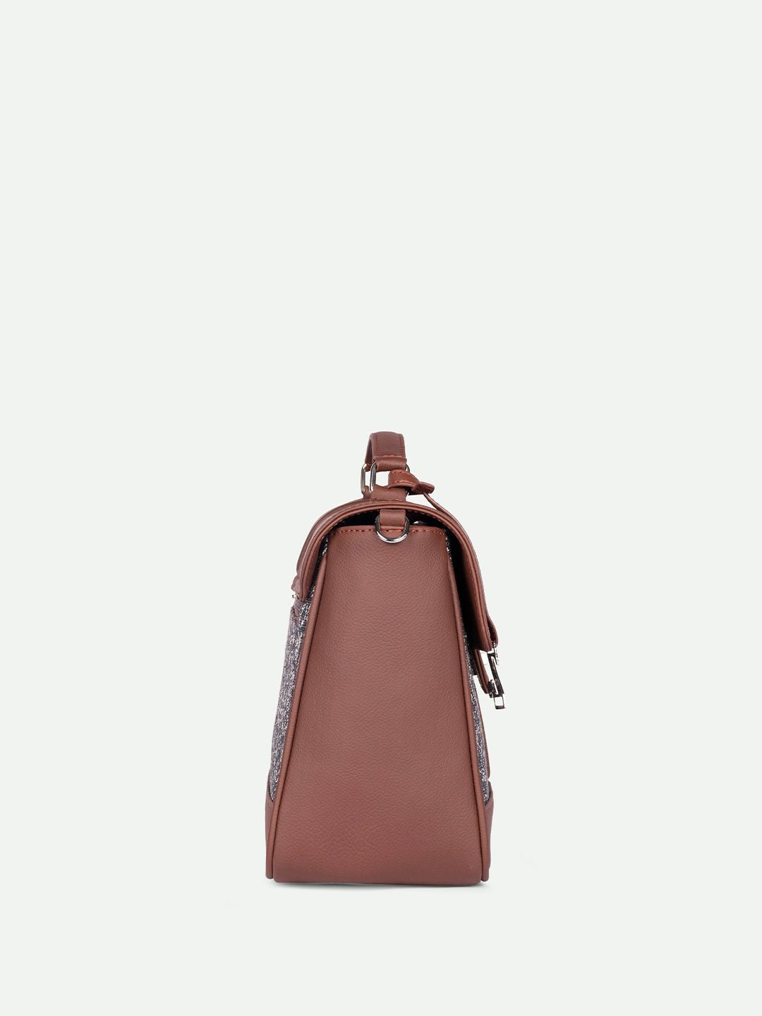 ZOUK Printed Structured Satchel