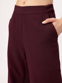 DressBerry Girlboss Glam Tie-Up Open-Back High Neck Co-Ords