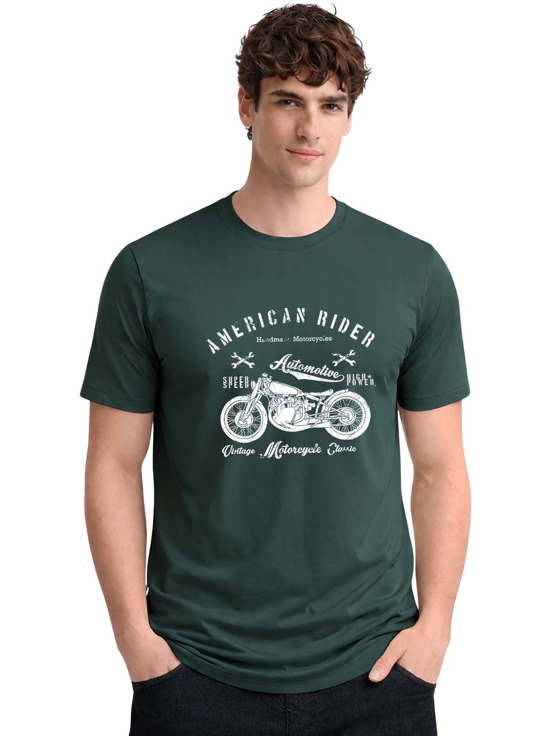 ADRO Men Printed T-shirt