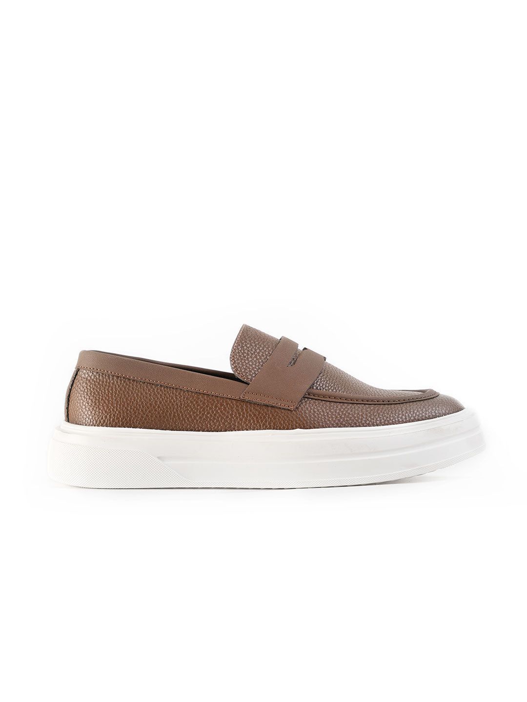 MONKSTORY Chunky Luxe Slip-On Sneakers - Tabac Brown
