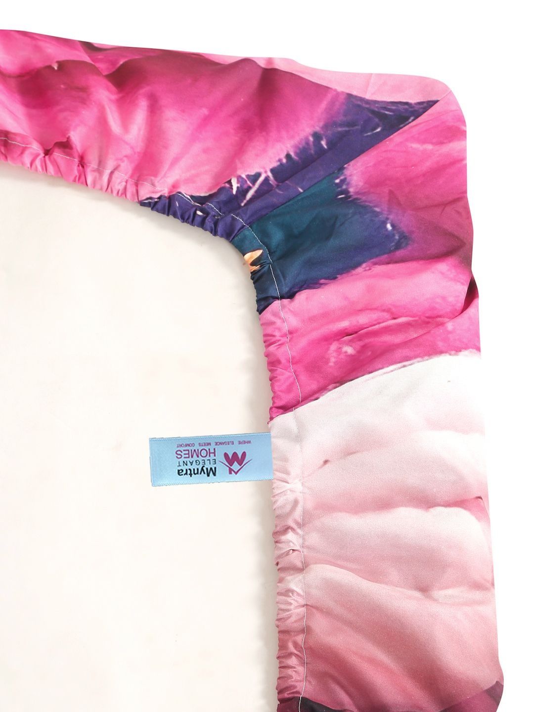 Myntra Elegant Homes Pink Printed Dilengkapi 400 TC King 7D Cadar Dengan 2 Sarung Bantal