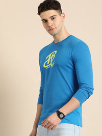 Being Human Brand Logo Printed Pure Cotton T-shirt