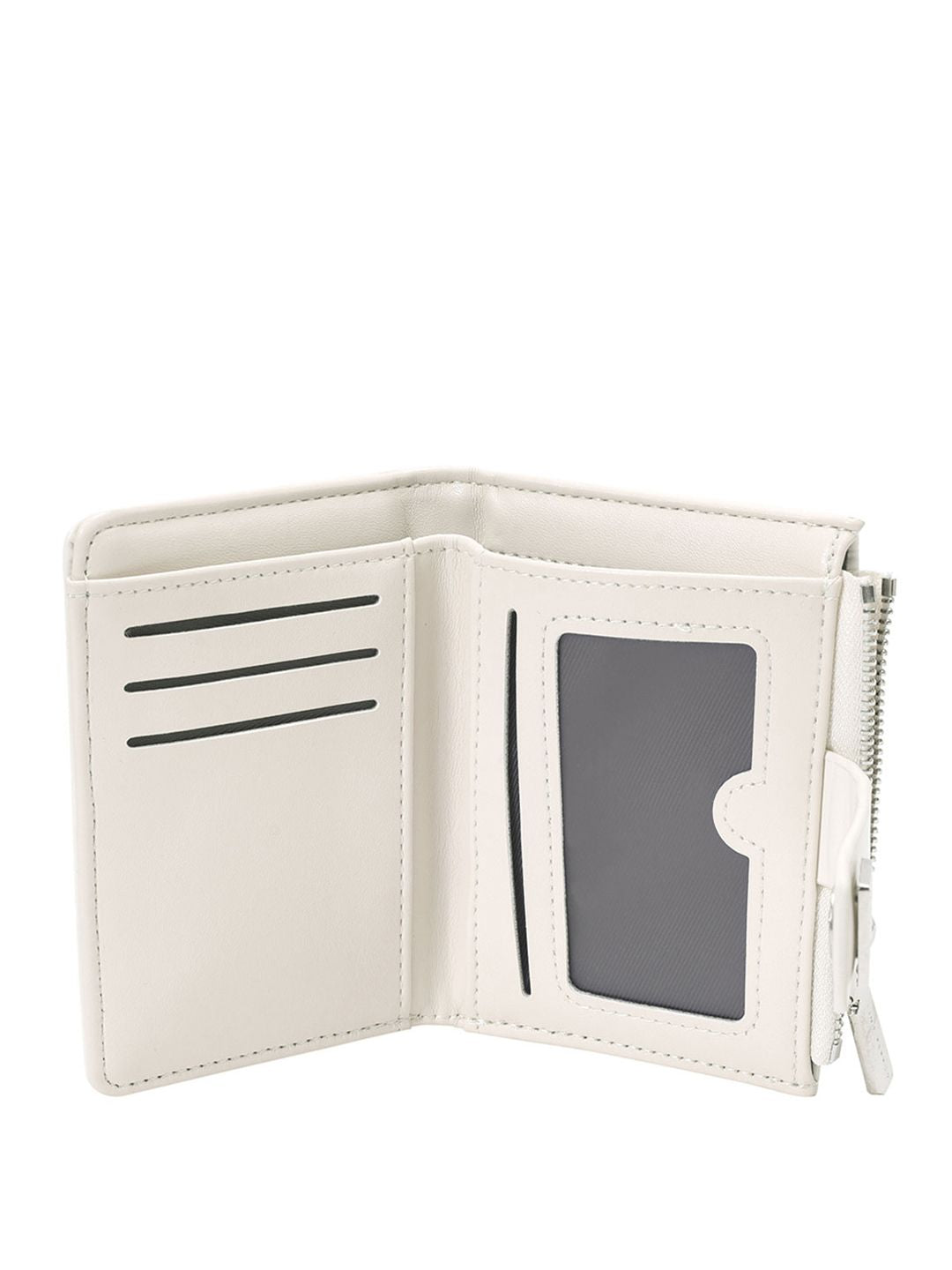 Lino Perros Women Geometric Textured Quilted Two Fold Wallet