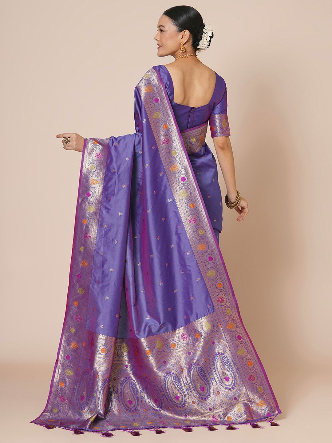 House of Pataudi Woven Design Banarasi Saree
