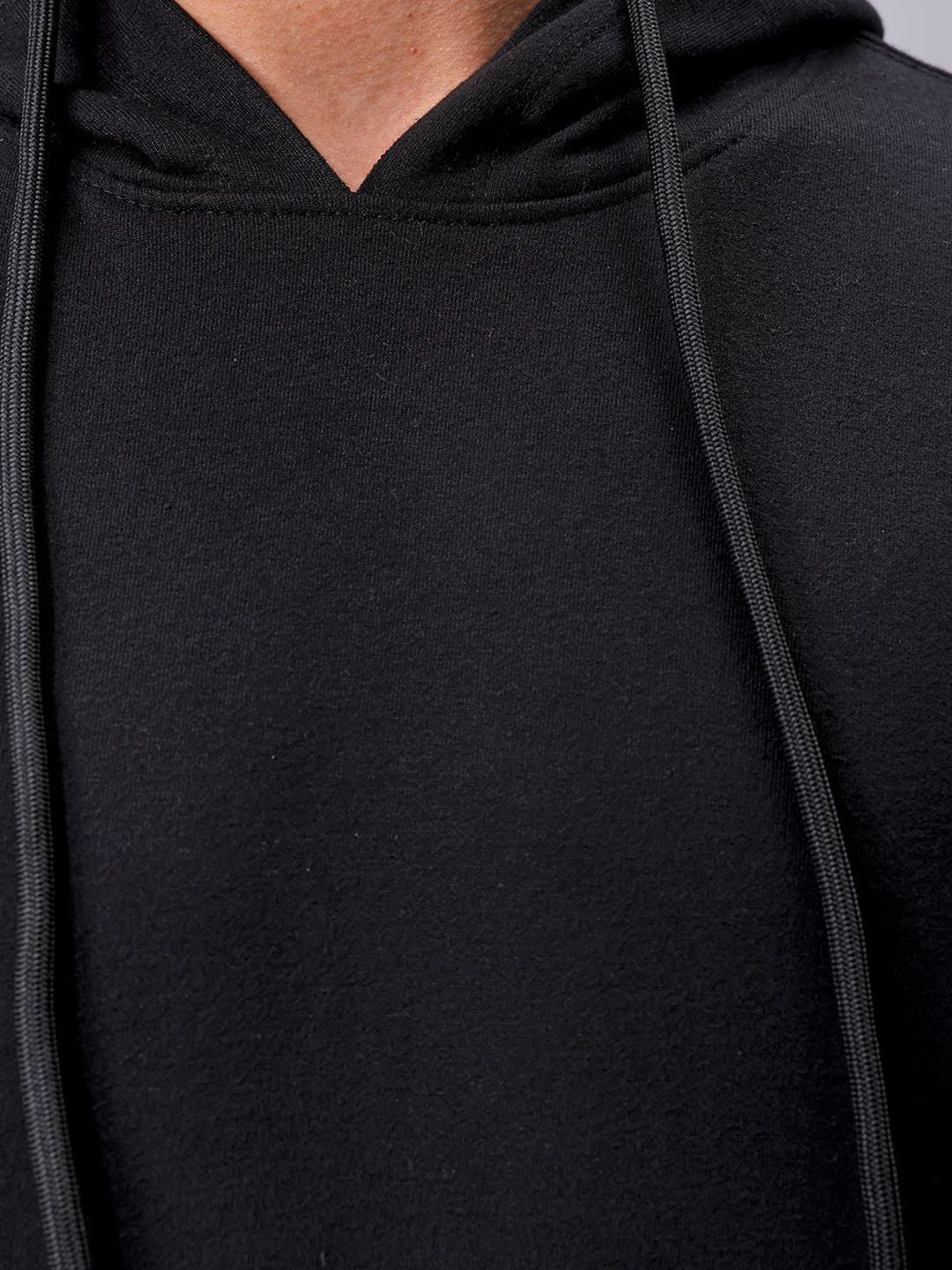 The Indian Garage Co Men Hooded Short Sleeves Hooded Casual Sweatshirt