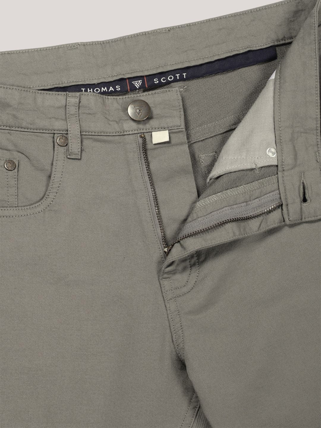 Thomas Scott Men Smart Regular Fit Chinos Trousers