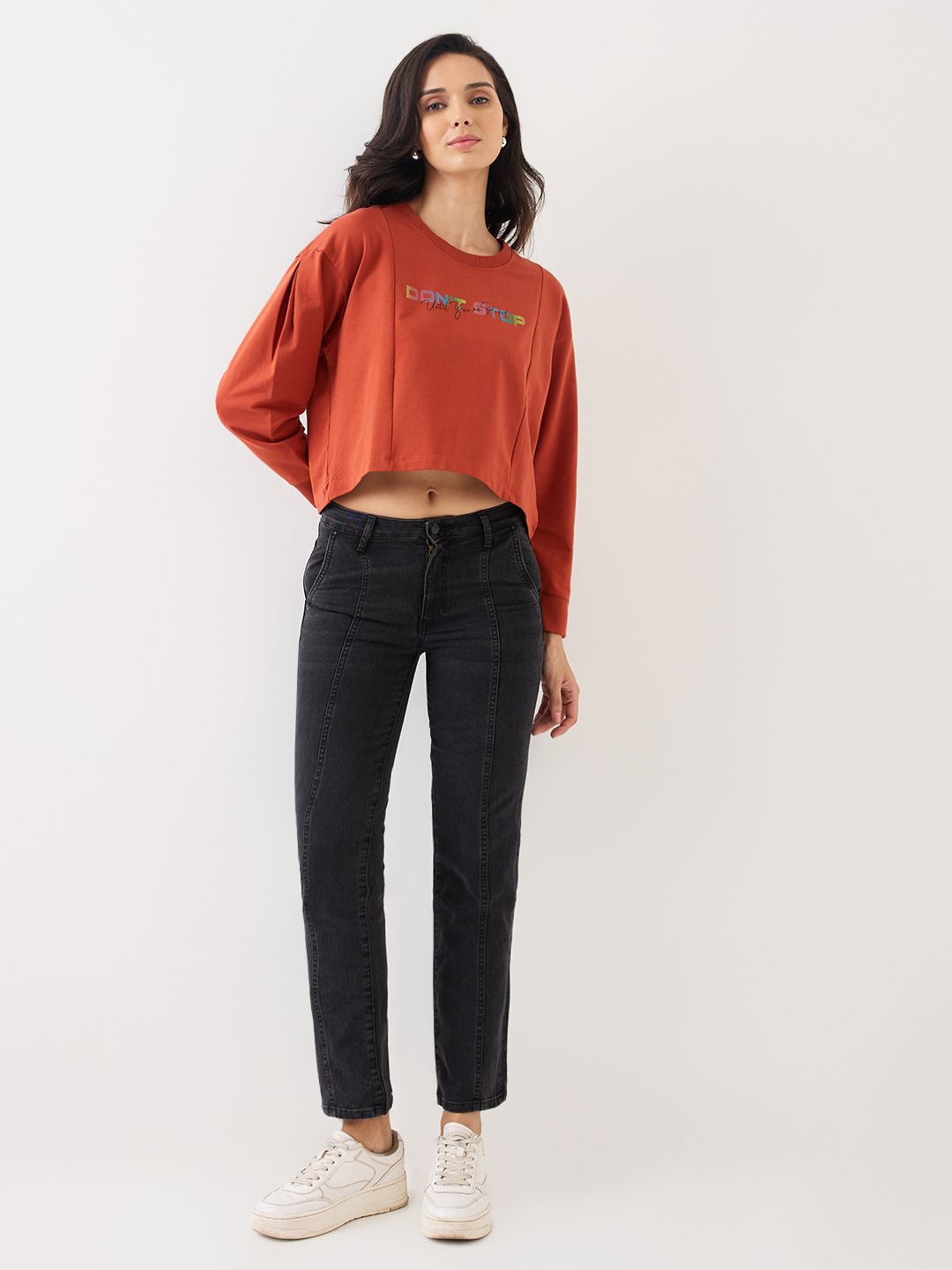 SPYKAR Women Printed Sweatshirt