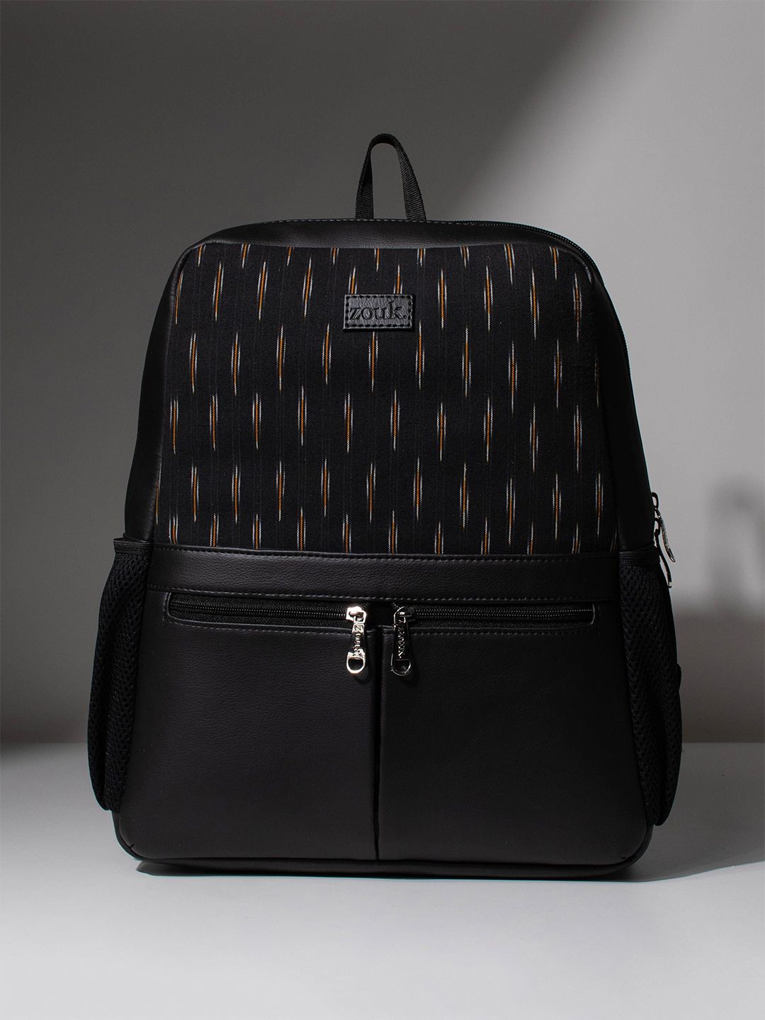 ZOUK Unisex Non-Padded Zip Pocket Backpack