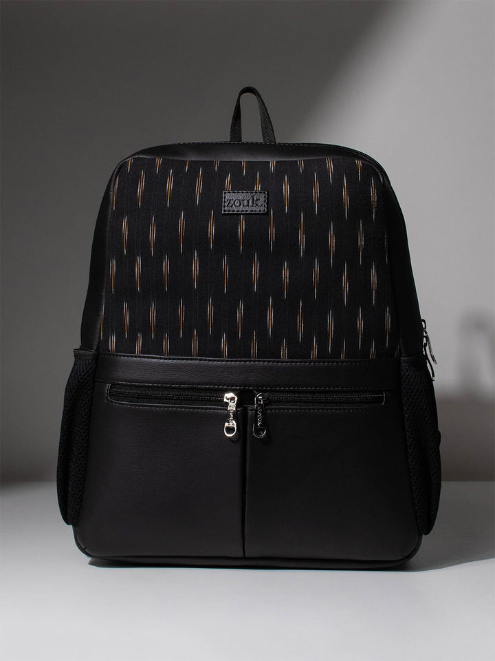 ZOUK Unisex Non-Padded Zip Pocket Backpack