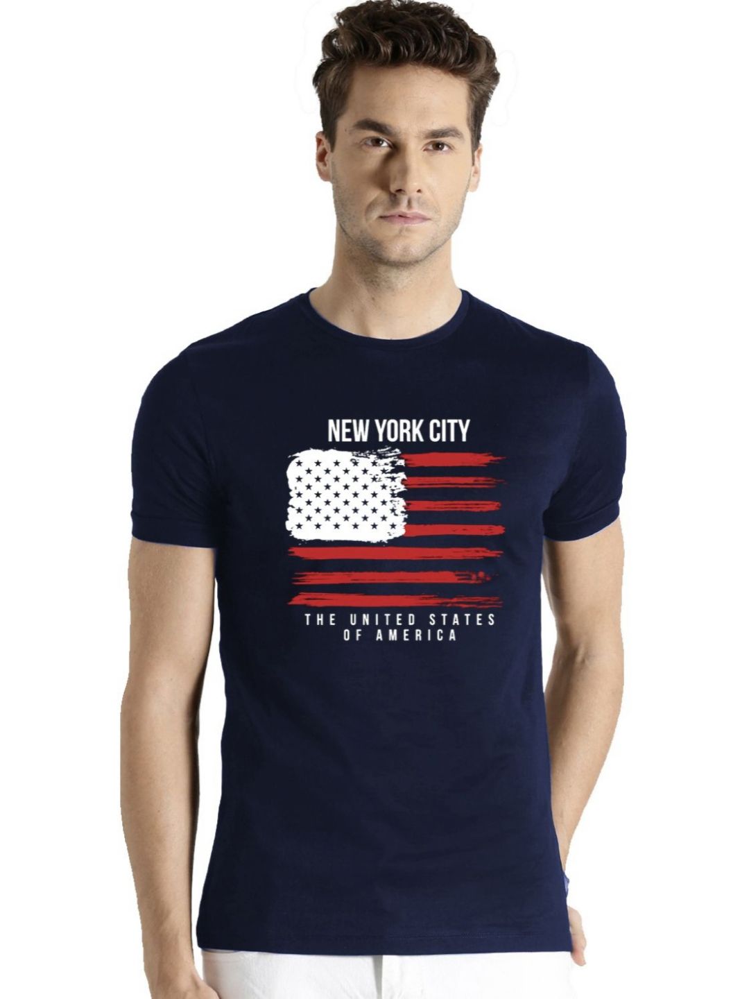 ADRO Men Printed T-shirt
