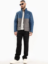 ADRO Men Colourblocked Windcheater Bomber Jacket