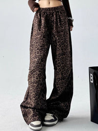 DressBerry Women Animal Printed Parallel Trousers
