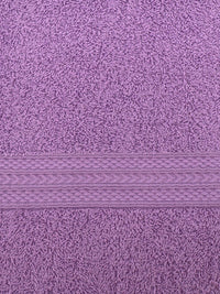 BOMBAY DYEING Tulip Lavender Pure Cotton 450 GSM Bath Towel