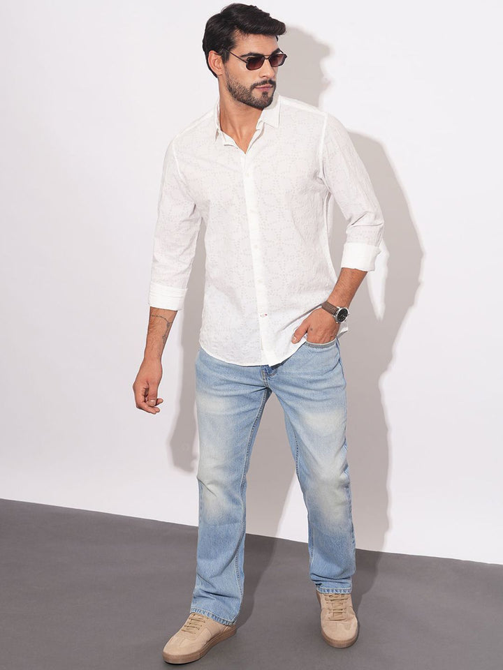 Being Human Men Classic Opaque Printed Casual Shirt