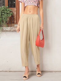 DressBerry Women Chic Charisma Pleated Trousers