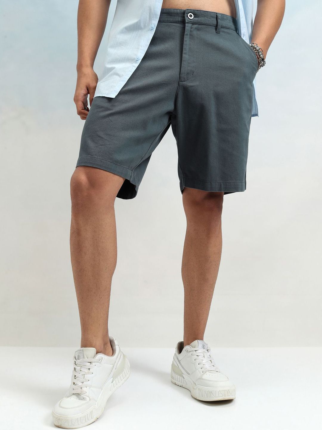 HIGHLANDER Solid Men Shorts