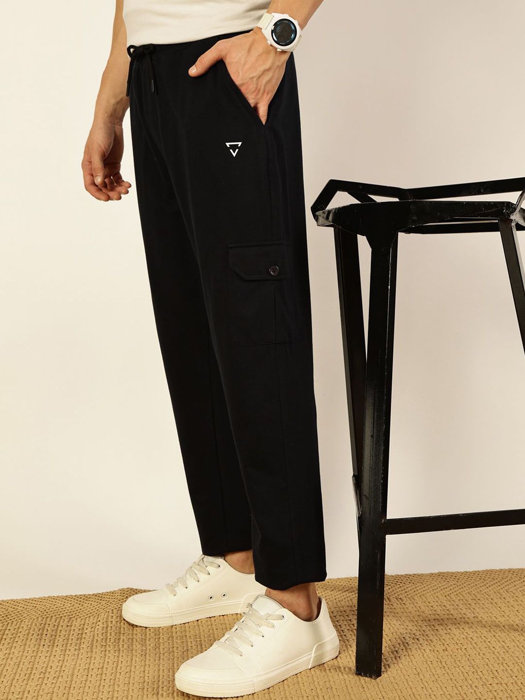Thomas Scott Men Mid-Rise Track Pants