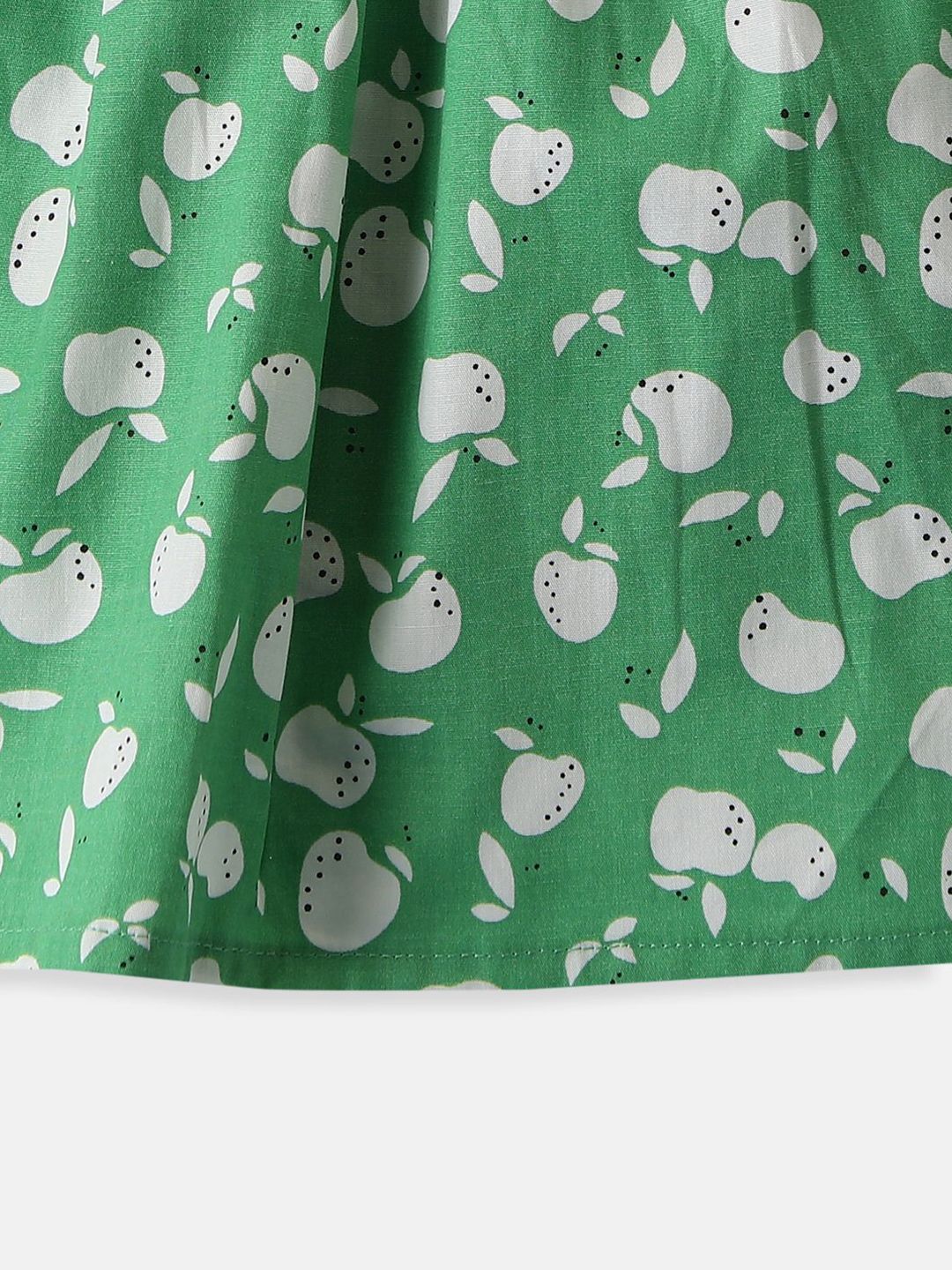 Nauti Nati Girls Soft Cotton Fruit Print Frock
