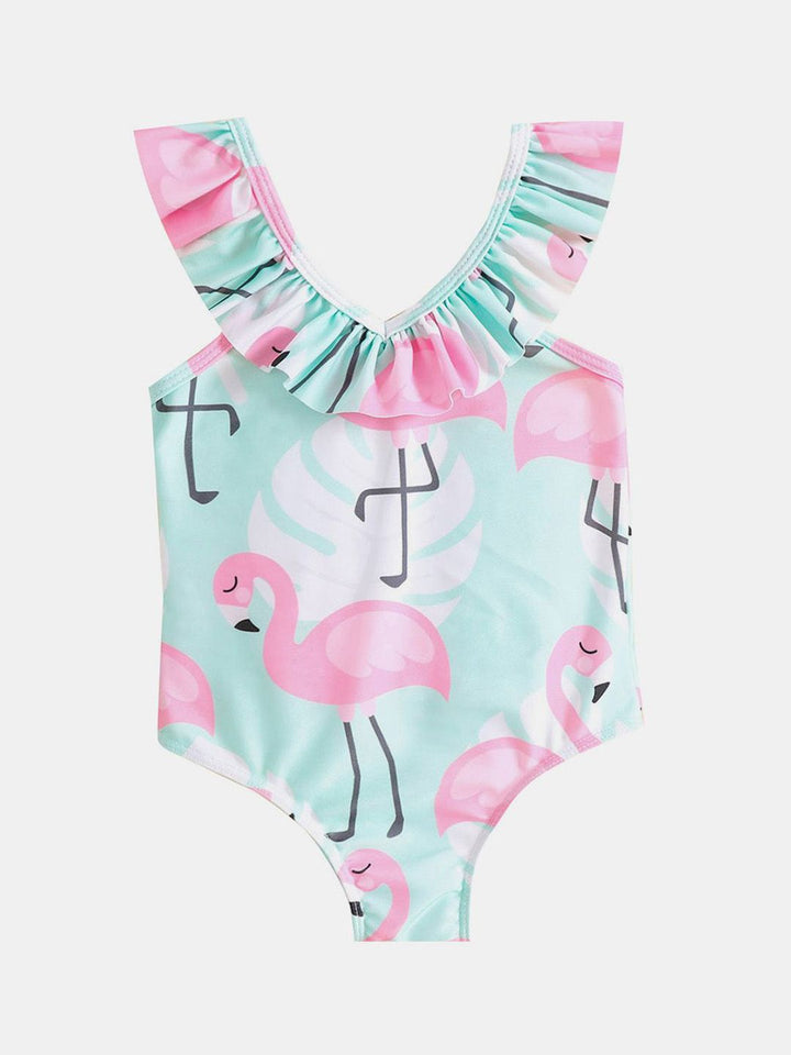 YK Infant Girls Printed Sleeveless Bodysuit