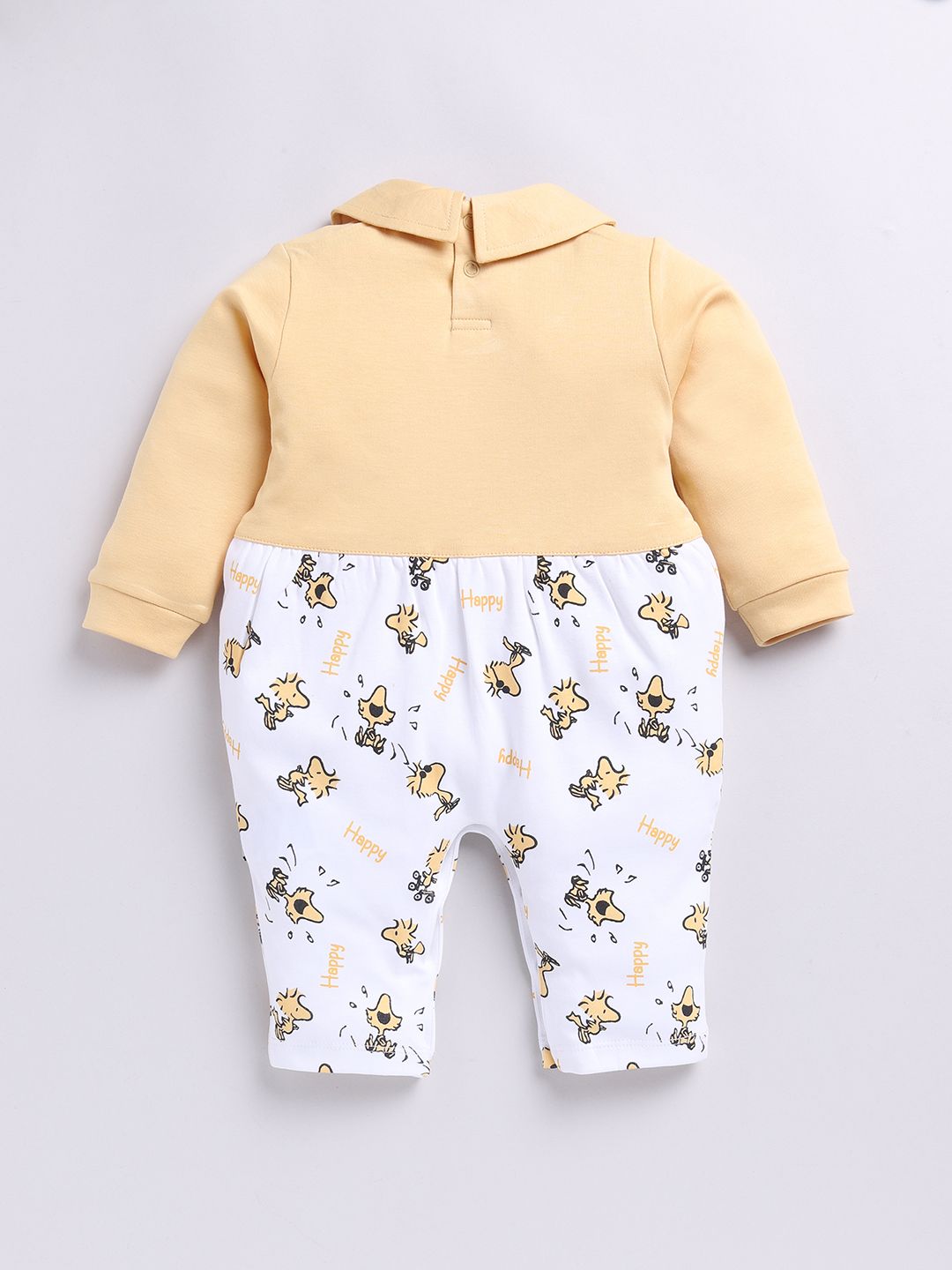Moms Love Infant Boys Snoopy Print Pure Cotton Party Romper