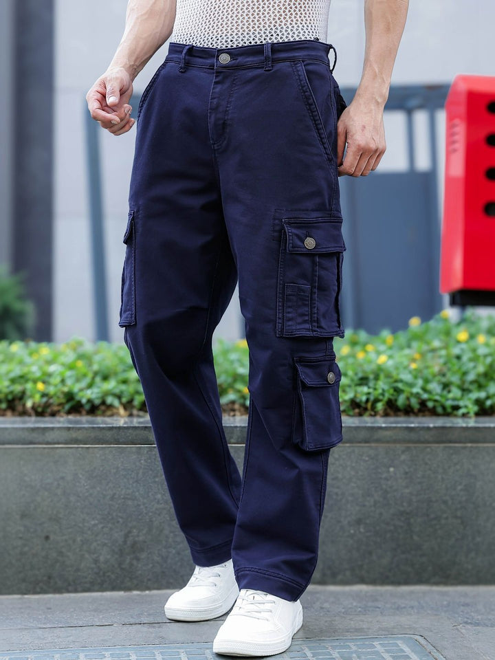 Eszett Men Cargos Trousers