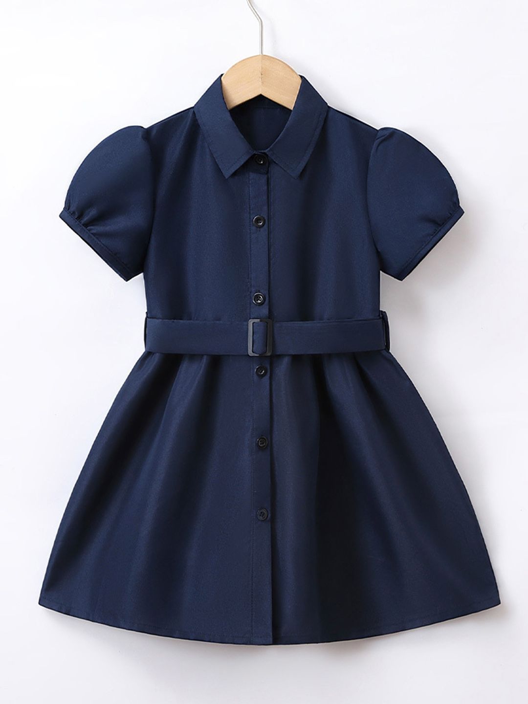YK Girls Fit and Flare Knee Length Dress