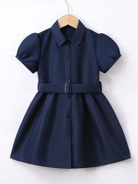 YK Girls Fit and Flare Knee Length Dress