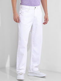 The Indian Garage Co Men Relaxed Fit Mid-Rise Cotton Jeans