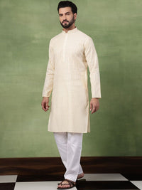 SOJANYA Men Striped Kurta