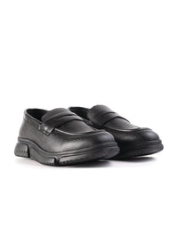 Kasut Slip On MONKSTORY Gravity Lift Ultra-Comfort - Hitam