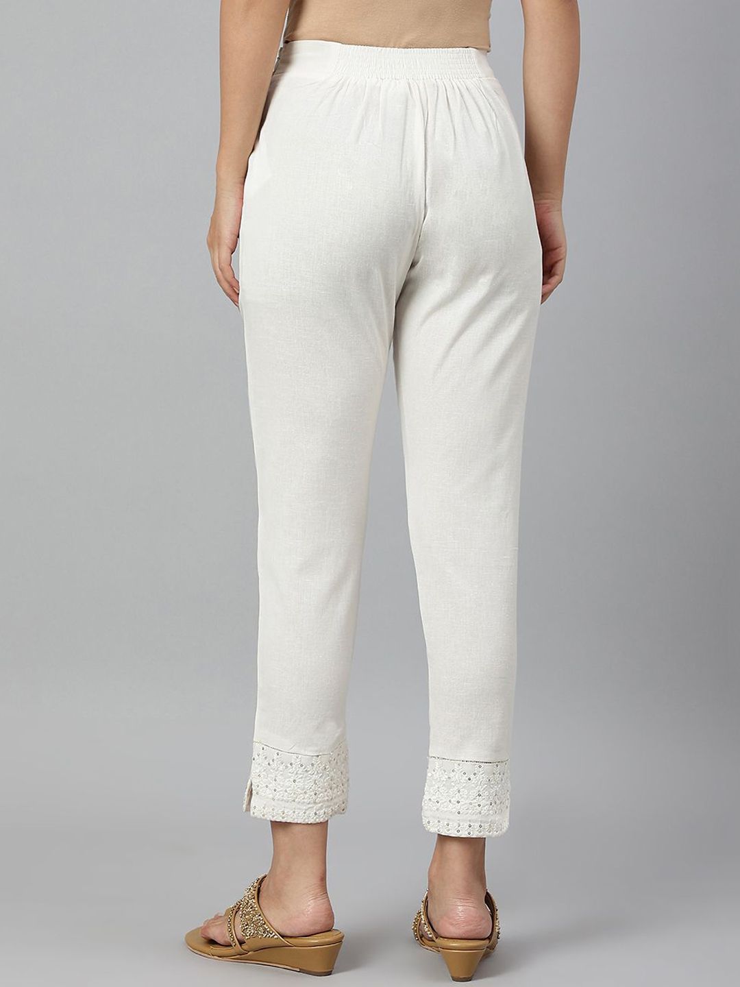 W Women Slim Fit Trousers