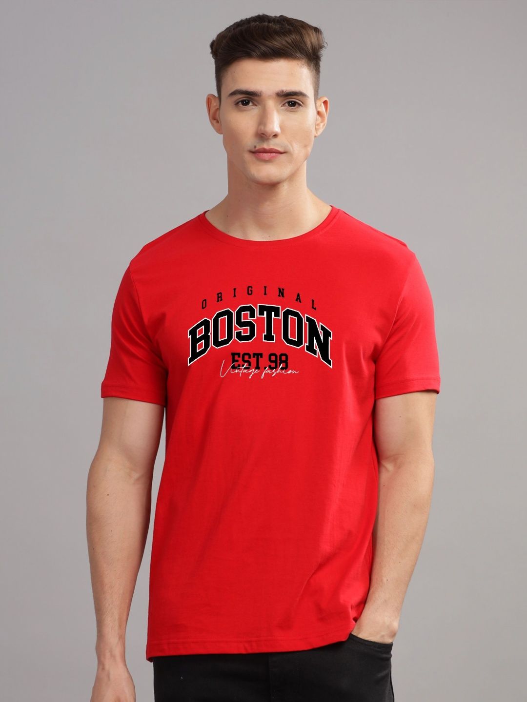 ADRO Men Printed T-shirt